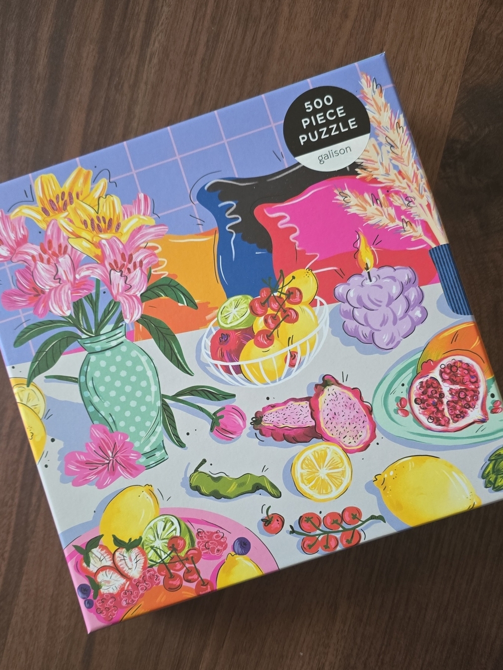 Galison At The Table 500-Piece Puzzle